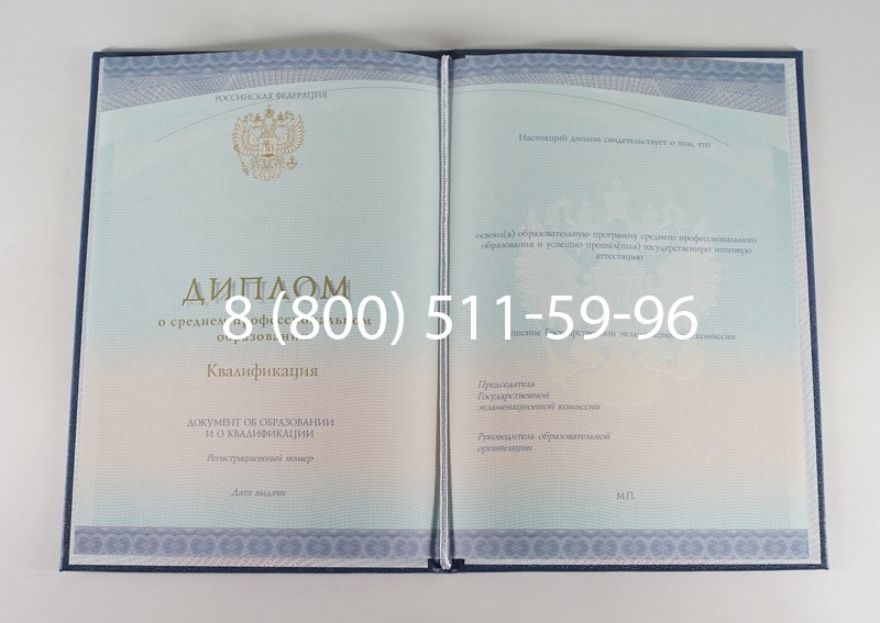 Диплом о среднем образовании (Спецбланк) 2014-2024 года в Ноябрьске