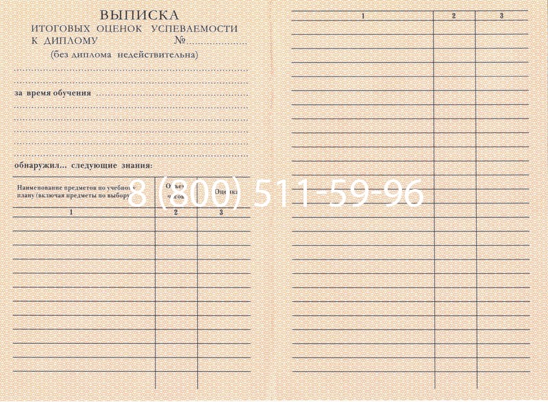 Купить Диплом ПТУ 1995-2006 годов в Ноябрьске
