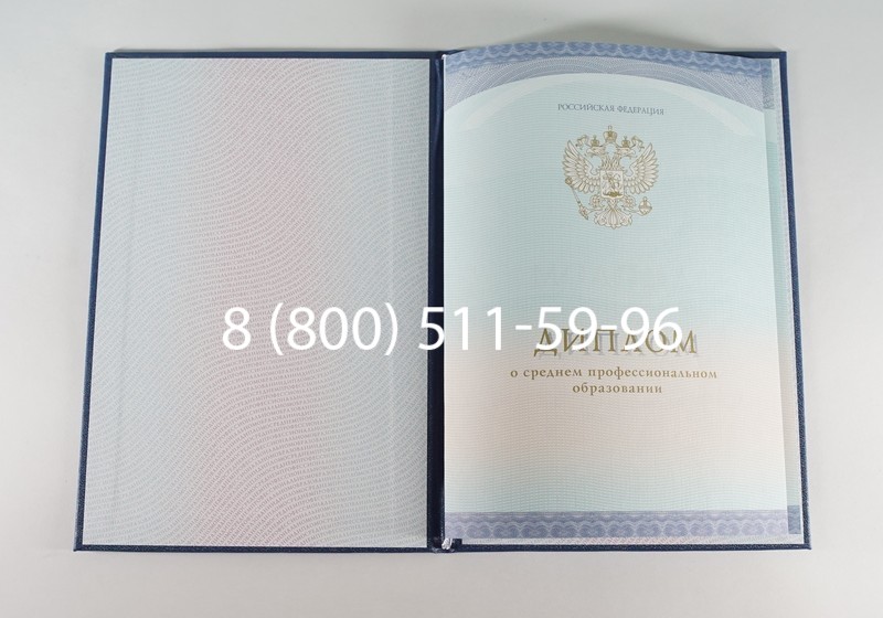 Заказать Диплом колледжа (Спецбланк) 2014-2024 года в Ноябрьске